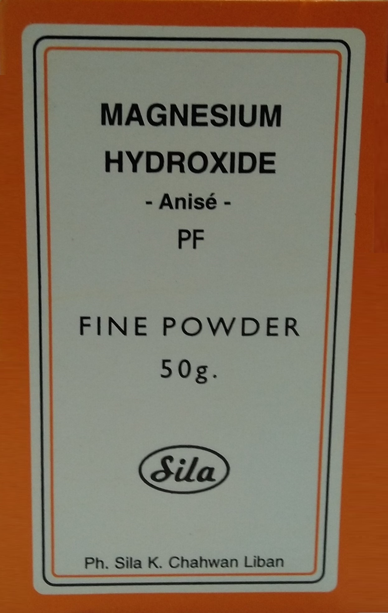 Hydroxyde de magnésium Sila